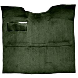 ACC Carpet Original Style Molded Olive Green Regular Cab 2WD Automatic/3-Speed Column Shift Without Fuel Tank In Cab Chevrolet C10 1967-1972