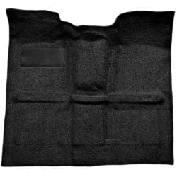 ACC Black Original Style Molded Carpet Chevy C10 67-72 Reg Cab 2WD 400 Column Shift Auto Trans w/o Fuel Tank In Cab