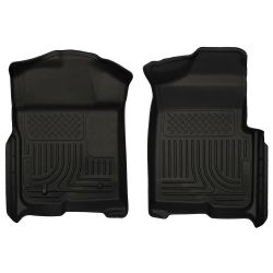 Husky Liners Front Floor Liner WeatherBeater Black Pair F-150 2009-2014