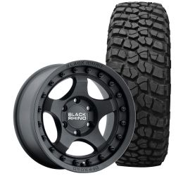 Black Rhino Bantam Wheel and Tire Package 18