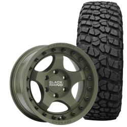 Black Rhino Bantam Wheel And Tire Package 18