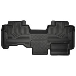 Husky Liners Rear Floor Liner WeatherBeater Black SuperCab F-150 2009-2014