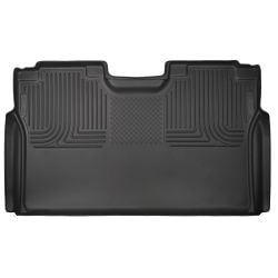 Husky Liners Rear Floor Liner WeatherBeater Black SuperCrew F-150 2015-2020/ F-150 Raptor 2017-2020