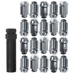 Gorilla Chrome Small Diameter Lug Nut Kit Focus ST 13-18/ RS 16-18