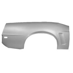 Dynacorn Quarter Panel In Weld-Thru Primer Full Passenger Side Mustang Convertible 1969
