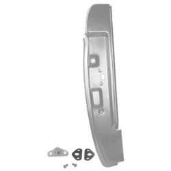 CJ Classic Trucks B-Pillar In Weld-Thru Primer With Striker Plate Passenger Side Bronco 1966-1967