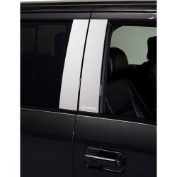 PUTCO Pillar Post Stainless Steel With F-150 Logo Set Super/SuperCrew Cab With Keypad F-150 15-26