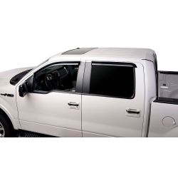 PUTCO Window Visor Element Tinted Set SuperCrew F-150/Raptor 2009-2014