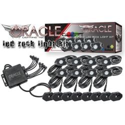Oracle Lighting LED Underbody Rock Light ColorSHIFT Bluetooth 8-Piece Kit With RF Remote