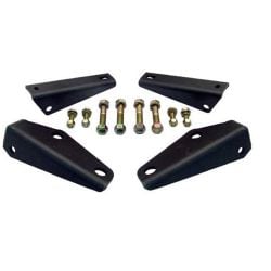 Classic Performance Products Rear Shock Relocator Bracket Kit Chevy C10 63-72 w/ Hardware