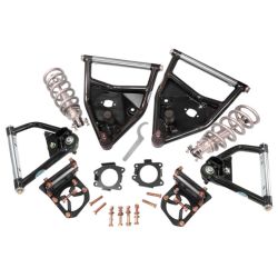 Classic Performance Products Coil Over Conversion Kit Front Black Powder Coated Chevrolet C10 1963-1970