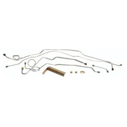 Classic Performance Products Original Material Front Brake Line Set for Disc Brake Conversion Chevrolet C10 1967-1970