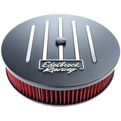 Edelbrock Air Cleaner And Base Racing Series 14" Round Black