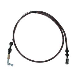 Lokar Accelerator Cable 36" Vintage Black With Red Tracers