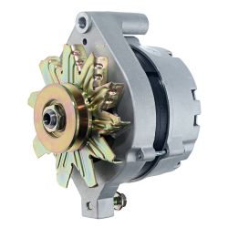 Powermaster Alternator V-Belt Pulley Mustang 55-75 Amp 1965-1973