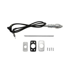 Scott Drake Billet Antenna With Rectangle Base Mustang 1968-1973
