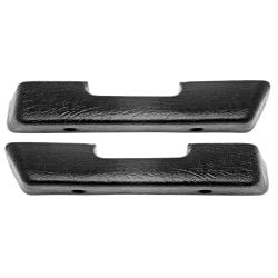 Arm Rest Pad Black Pair Chevrolet C10 1972