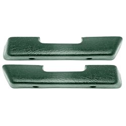 Arm Rest Pad Green Pair Chevrolet C10 1972