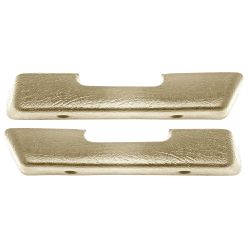 Arm Rest Pad Parchment Pair Chevrolet C10 1972