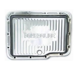 CJ Classic Trucks Transmission Pan Steel Chrome For Powerglide Transmission
