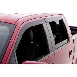 AVS Low Profile Ventvisor Matte Black 4-Piece Ford F-150 2015-2019/ F-250/ F-350 Super Duty 2017-2019