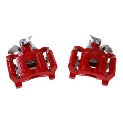 Ford Rear Disc Brake Caliper And Bracket Set OE Red 2019 Bullitt Style EcoBoost/Mustang GT 2015-2023