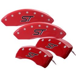 MGP Brake Caliper Cover Set Red With Black ST Logo Focus ST 2013-2018
