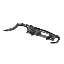 Anderson Composites Rear Valance Type-OE Quad Tip Carbon Fiber Mustang EcoBoost/ GT 2018-2023