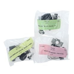 AMK Products Brake And Fuel Line Fastener Kit With Disc Brakes Mustang V8 65-66