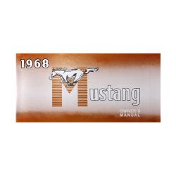 Jim Osborn Reproductions Owner's Manual 1968 Mustang