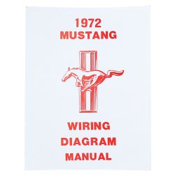 Jim Osborn Reproductions Wiring Diagram Manual 1972 Mustang