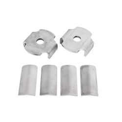 BMR Bushing Kit Rear Cradle Steel Inserts Only Mustang 2015-2023