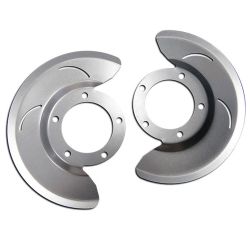 Front Disc Brake Backing Plate Dust Shield Pair Bronco 1976-1979