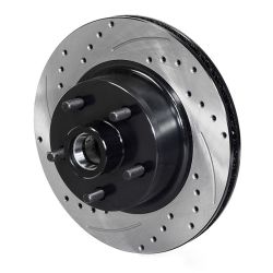 Wilwood Front Brake Rotor Dynalite SRP Drilled/Slotted 11.29" Driver Side Mustang 1965-1969