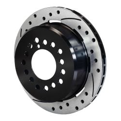 Wilwood Rear Brake Rotor Dynapro SRP Performance Drilled/Slotted 12.19" For Passenger Side