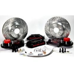 Baer Brakes Front Brake System Track4 13" Red Chevrolet C10 1960-1987