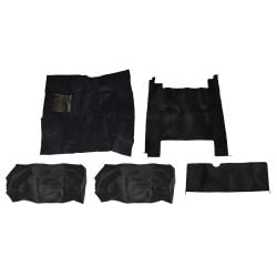 ACC Carpet Cut Pile Black Complete Kit With One Fuel Tank Bronco 1966-1976