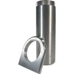 Borgeson Power Steering Reservoir Aluminum Remote Mount With Bracket/Hardware