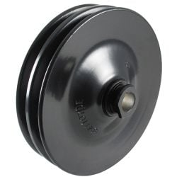 Power Steering Pump Pulley Steel OEM GM 2-Row Keyway