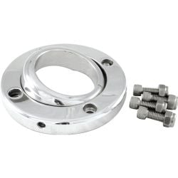 Borgeson Floor Mount Swivel Machine Finish Aluminum For 2.25” Columns