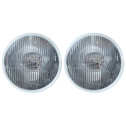 Headlight With Halogen H4 Bulbs Pair Bronco 1966-1977