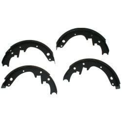 Professional Grade Rear Brake Shoe 10"X1-3/4" Mustang V8 65-72/ 80-82 Set of 4