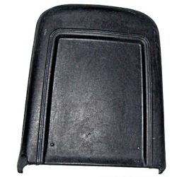California Pony Cars Black Fiberglass Driver Side Deluxe Seat Back Mustang 1967