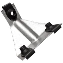 Fender Brace With Clips And Bolts Stainless Steel Bronco 1967-1977