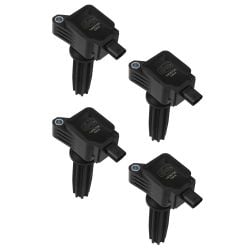 Accel Coil Pack Supercoil Black Set Mustang EcoBoost 2015-2023