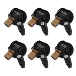 MSD Ignition Coil Black Set 3.5L EcoBoost F-150 2011-2014