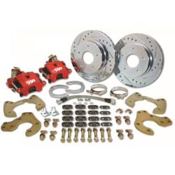 Classic Performance Products Rear Disc Brake Kit Drilled/ Slotted Rotors Ford 9" 1/2" Flange 6 X 5.5" BP Chevrolet C10 1960-1970/ K10 1960-1987