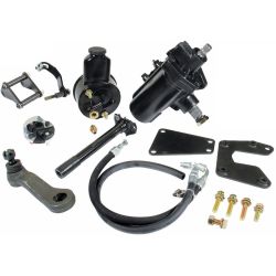 Classic Performance Products Power Steering Conversion Kit With 500 Series Power Steering Box Chevrolet C10 1963-1966