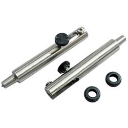 Classic Performance Products Tailgate Latch Stealth Stainless Steel Pair Chevrolet/GMC Trucks 1960-1972