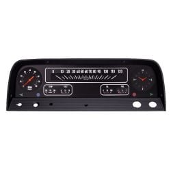 Classic Instruments Gauge Cluster Black With LED Backlighting Chevrolet C10 1964-1966